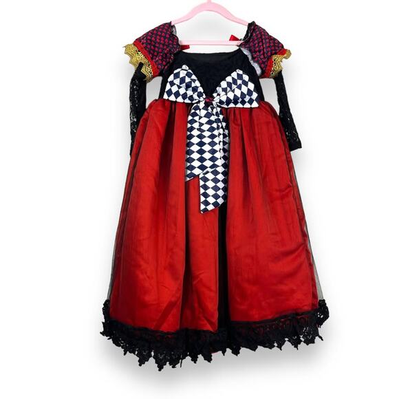 Trish Scully Queen Of Hearts Costume Dress Size 5 - Picture 7 of 7